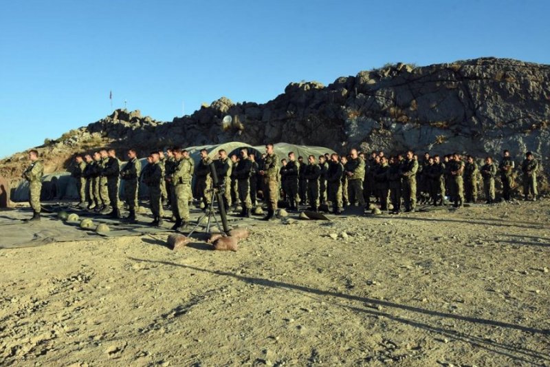 118 PKK'lının öldürüldüğü Kaletepe'de bayram namazı