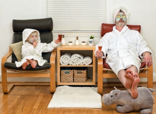 Dünyanın en iyi babası olmaya aday