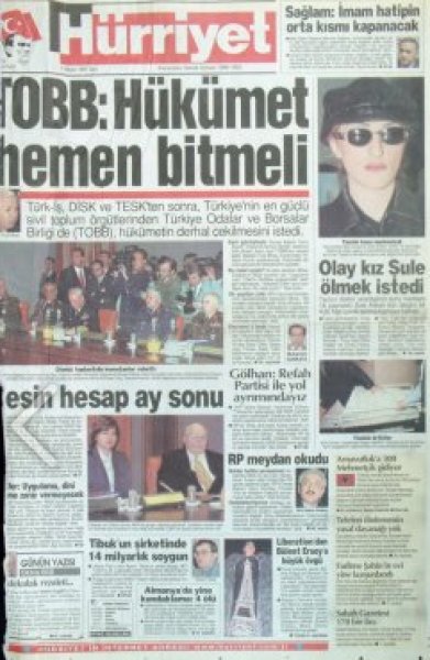 28 Şubat'ın utanç manşetleri