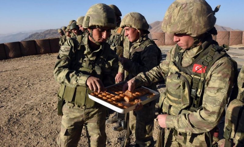 118 PKK'lının öldürüldüğü Kaletepe'de bayram namazı