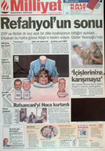 28 Şubat'ın utanç manşetleri