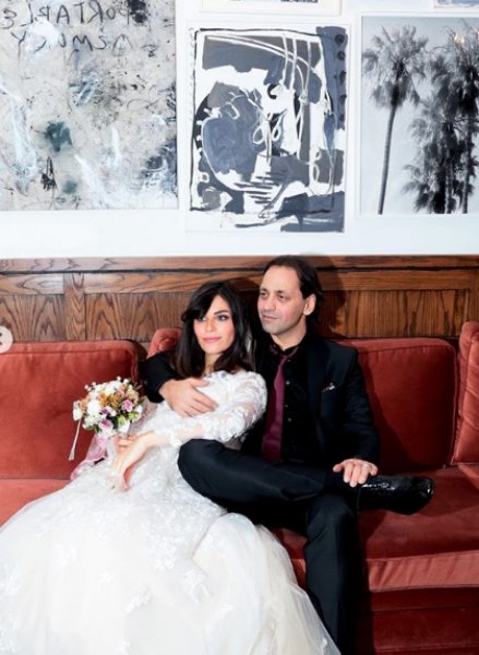 Kıvılcım Ural'dan düğün fotoğrafları