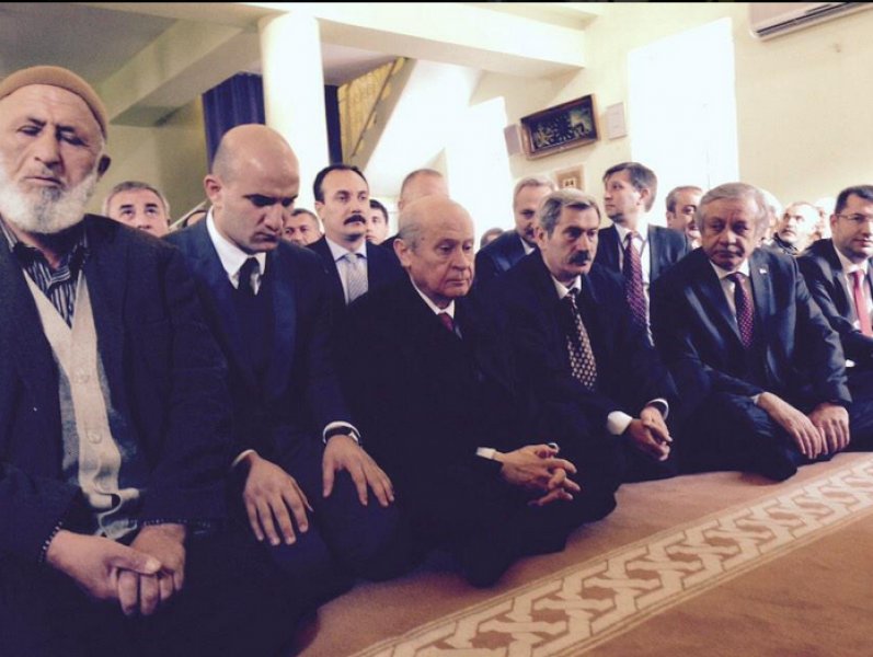 Devlet Bahçeli Tunceli'de