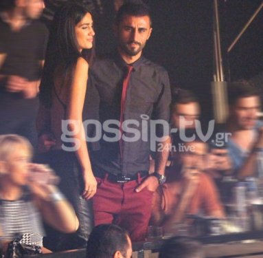 Selçuk Şahin Yunan sevgilisiyle görüntülendi