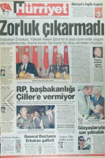 28 Şubat'ın utanç manşetleri