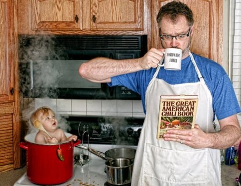 Dünyanın en iyi babası olmaya aday