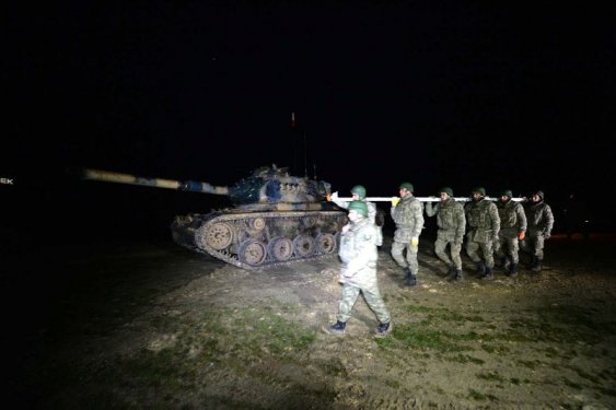 Süleyman Şah Operasyonu'ndan görüntüler