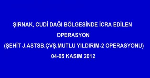 TSK Hakkari operasyonun fotoğraflarını yayınladı 