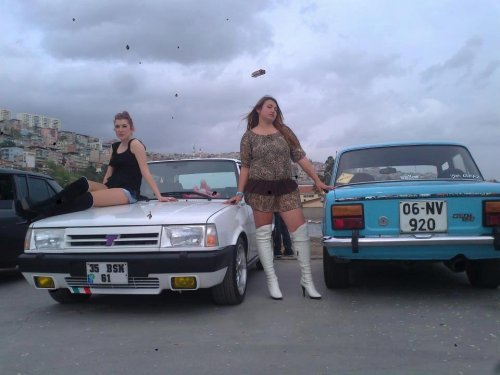 Tofaş kızları nefes kesti