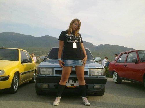 Tofaş kızları nefes kesti