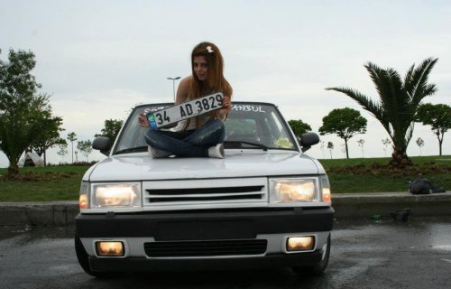 Tofaş kızları nefes kesti