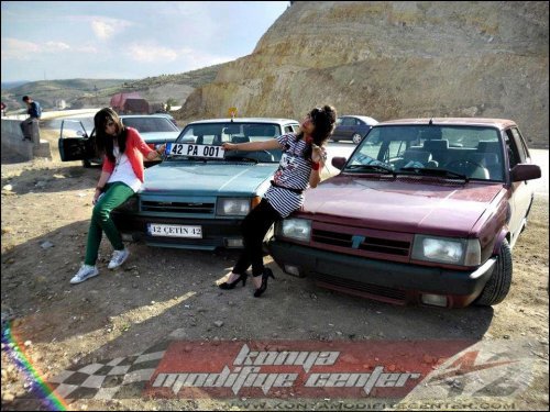 Tofaş kızları nefes kesti