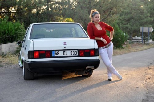 Tofaş kızları nefes kesti