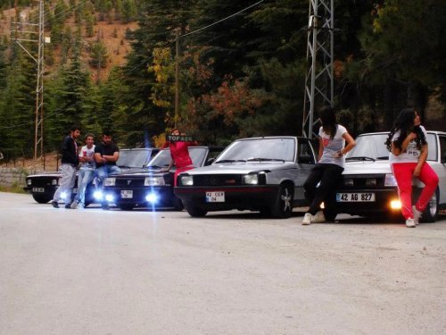 Tofaş kızları nefes kesti