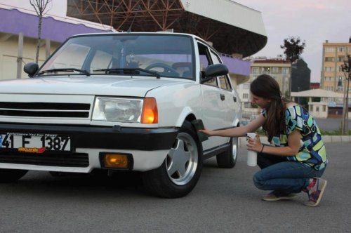 Tofaş kızları nefes kesti