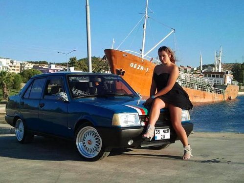 Tofaş kızları nefes kesti