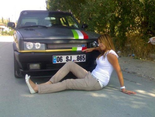 Tofaş kızları nefes kesti