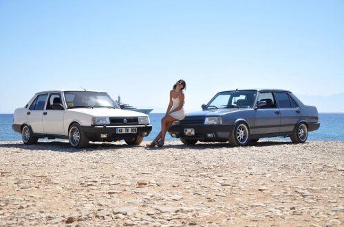 Tofaş kızları nefes kesti