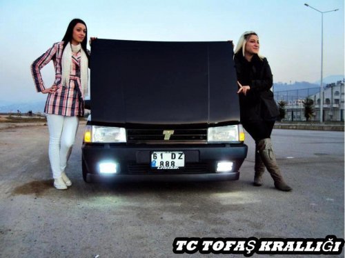 Tofaş kızları nefes kesti