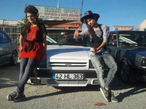 Tofaş kızları nefes kesti