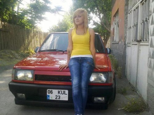 Tofaş kızları nefes kesti