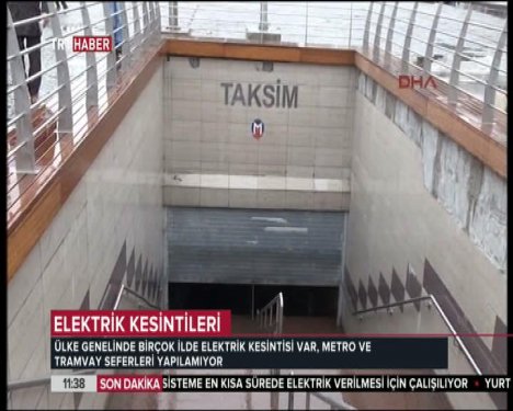 Türkiye genelinde elektrikler kesildi