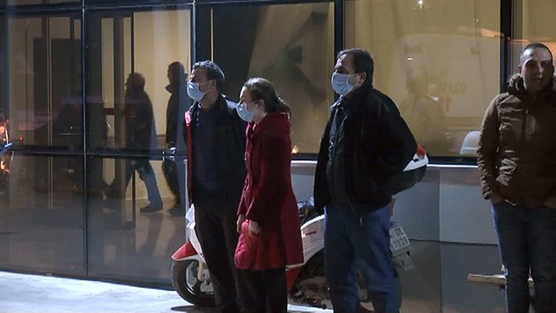 Tuzla'da kaçak kimyasal madde dökülen alan görüntülendi