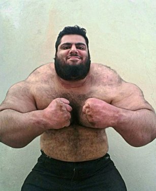 İranlı Hulk Sajad Gharibi
