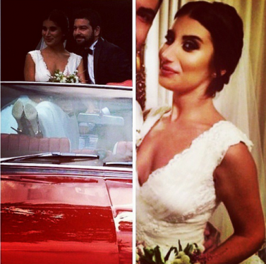 İrem Derici Rıza Esendemir'le evlendi