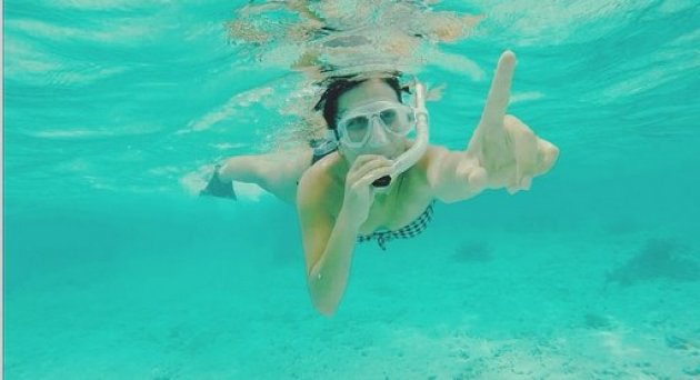 İrem Derici balayından fotoğraf paylaşıyor