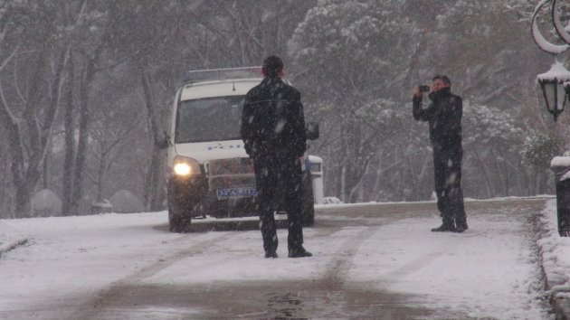 İstanbul'da kar yağışı etkili oldu