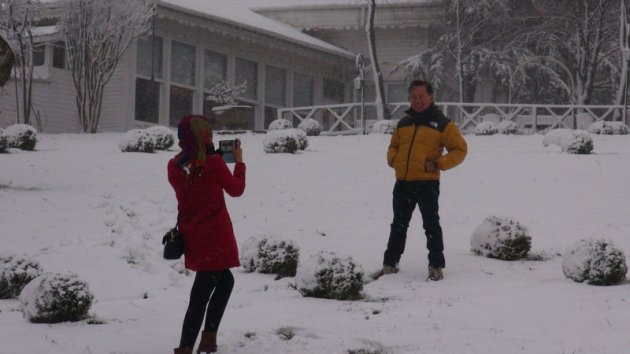 İstanbul'da kar yağışı etkili oldu