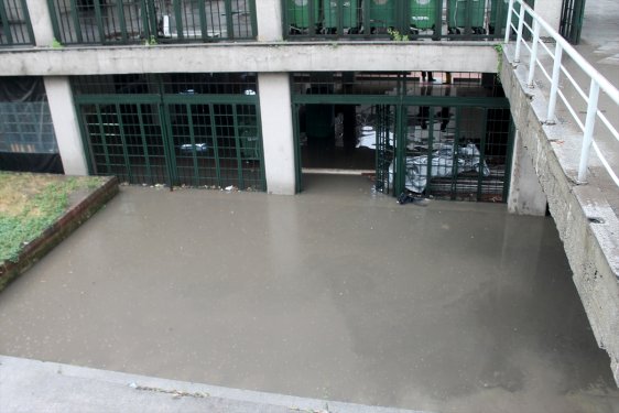 İstanbul'da sağanak yağmur etkisi