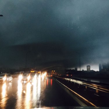 İstanbul'da sağanak yağmur etkisi
