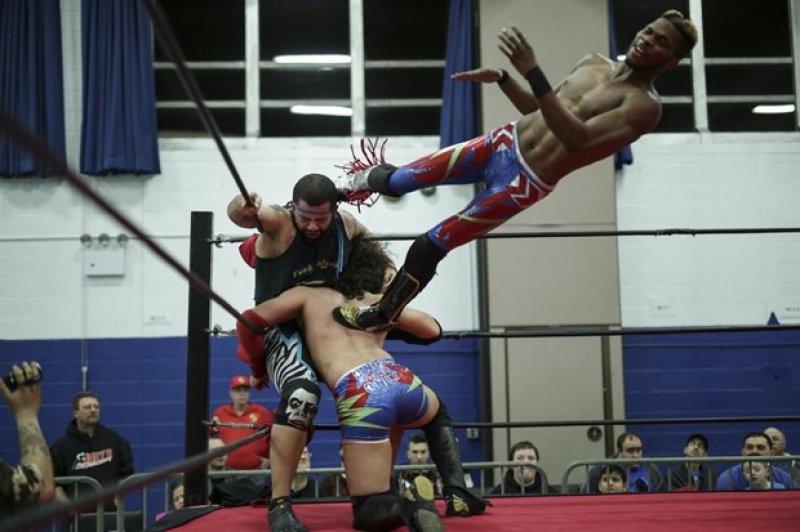 ABD'de kilisede Amerikan güreşi turnuvası