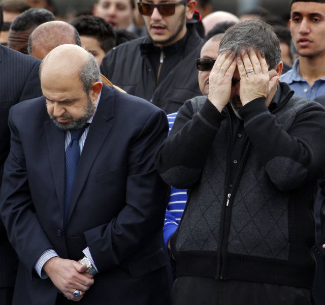 ABD'de öldürülen 3 Müslüman genç toprağa verildi