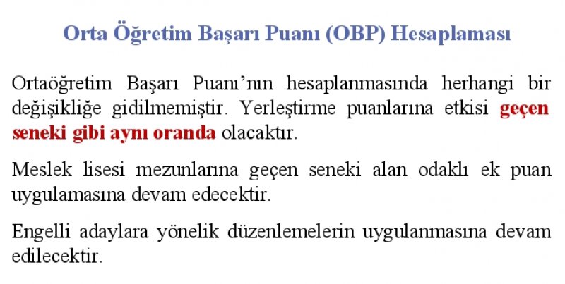 Madde madde Yükseköğretim Kurumları Sınavı