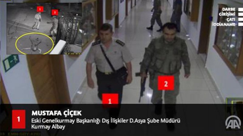 Genelkurmay'daki görüntüler FETÖ'cülerin yalanlarını ortaya çıkardı