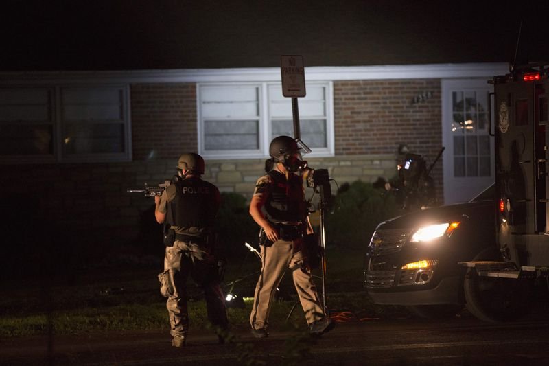 Ferguson'da polis müdahalesi