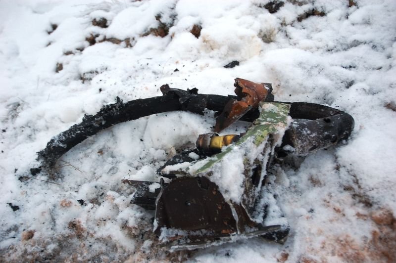 Malatya'daki uçak kazasından ilk görüntüler