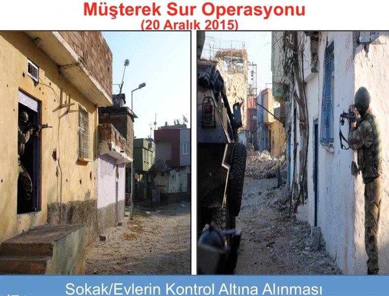 PKK okulları önce karargah yaptı sonra yaktı