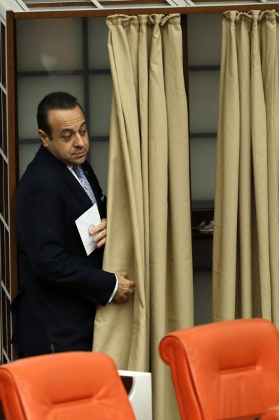 Meclis Genel Kurulu'nda yapılan oylamadan görüntüler