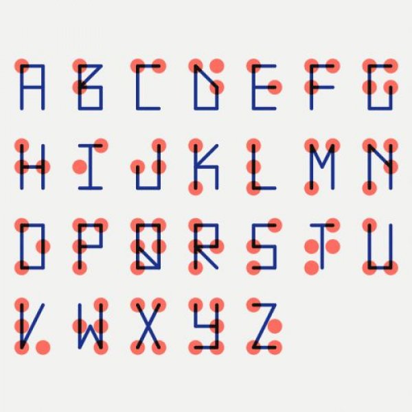 Engellere nokta koyan alfabe: Braille alfabesi