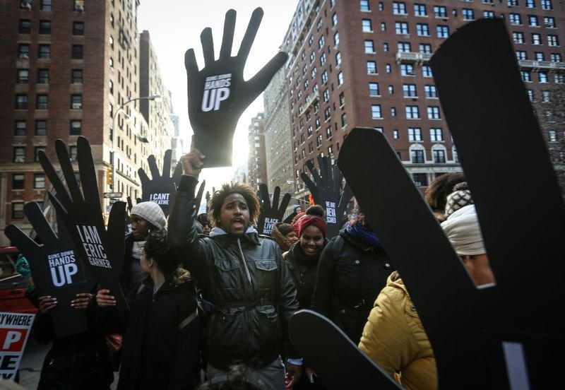 ABD'de polis şiddeti eylemi