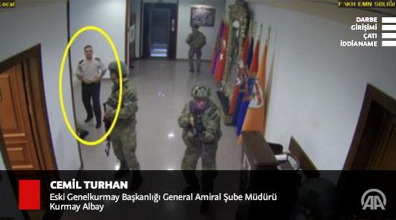 Genelkurmay'daki görüntüler FETÖ'cülerin yalanlarını ortaya çıkardı