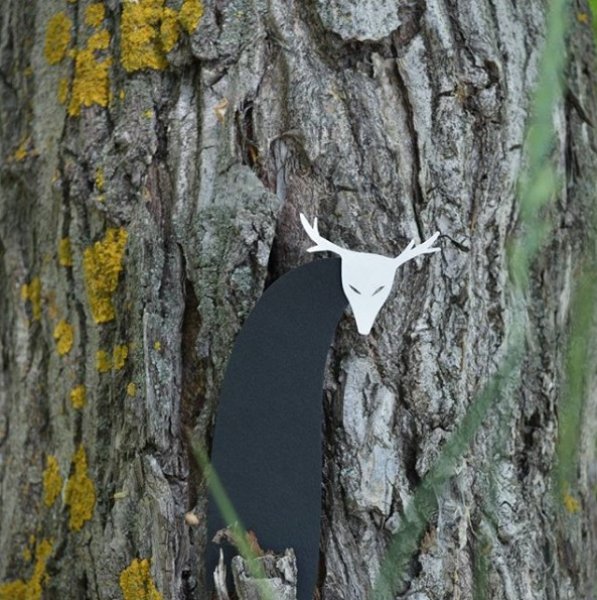 İç ısıtan kağıt oyma sanatı çalışmaları