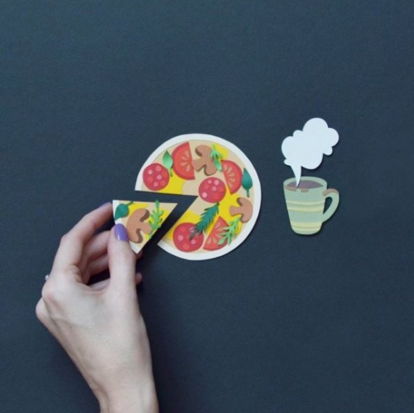 İç ısıtan kağıt oyma sanatı çalışmaları