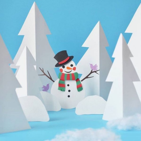 İç ısıtan kağıt oyma sanatı çalışmaları