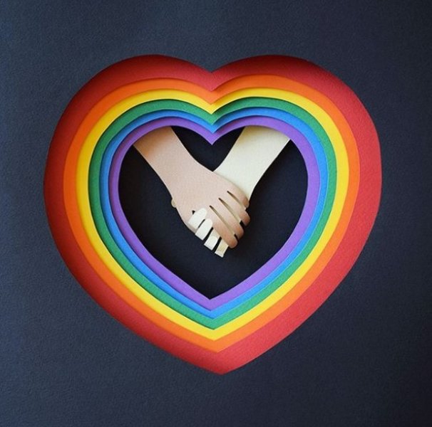 İç ısıtan kağıt oyma sanatı çalışmaları