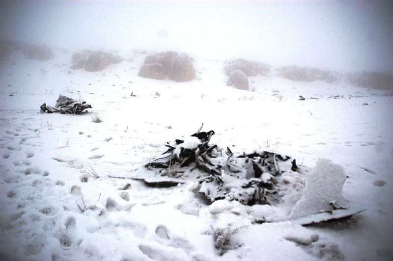 Malatya'daki uçak kazasından ilk görüntüler